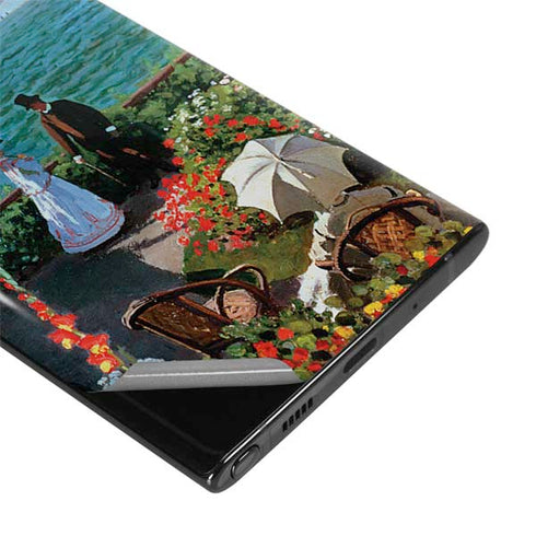 Claude Monet The Terrace at Sainte-Adresse Galaxy Note 10 Skin